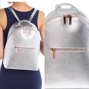 Ted Baker Silver Pebble leather backpack 🎒